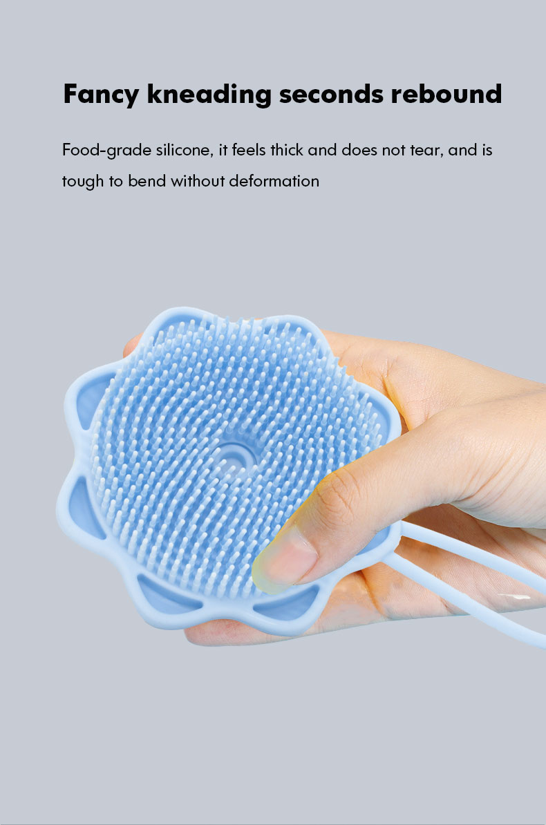 Shower Silicone Scrubber