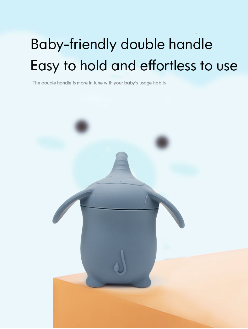 Silicone Baby Sippy Cup