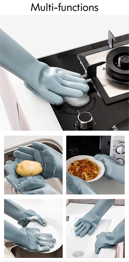 Silicone Dishwashing Gloves