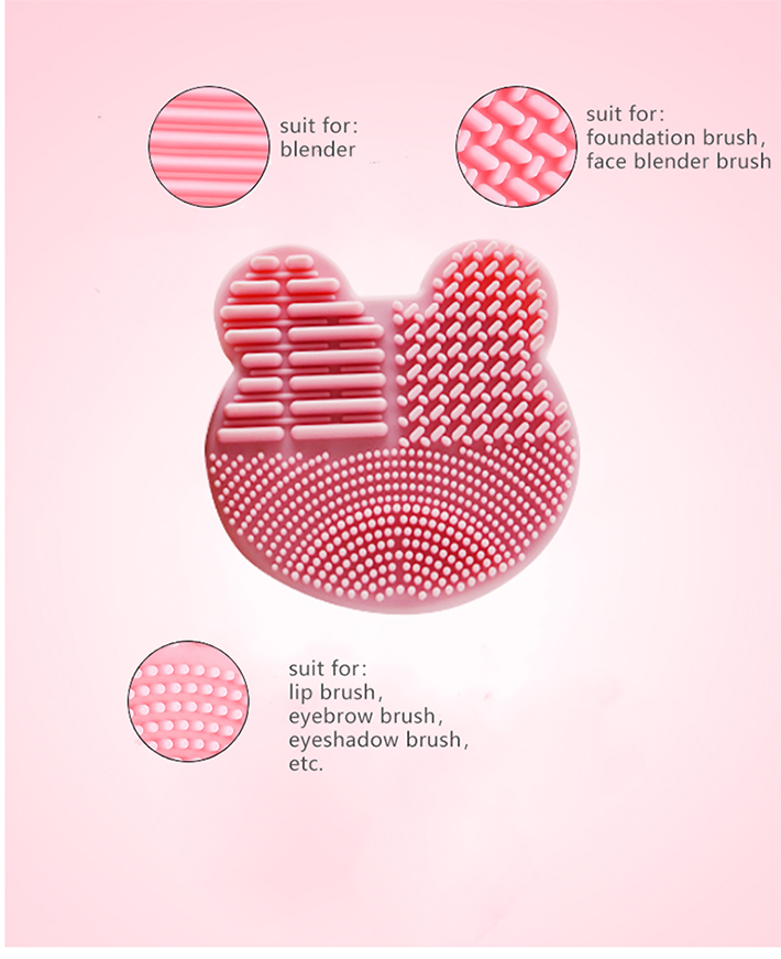 化粧ブラシクリーニングマット