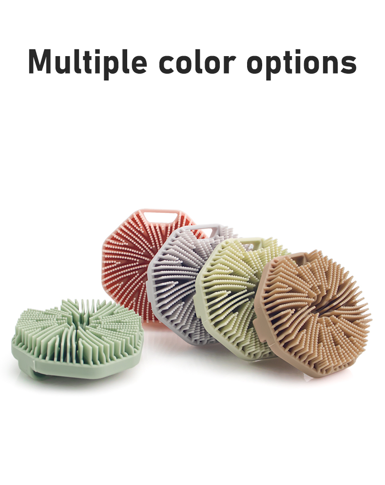 Pincel de banho de silicone