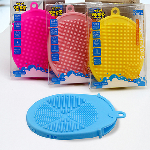 シャワー用シリコンボディスクラバー