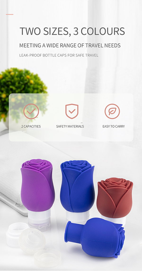 Silicone Travel Bottles for Toiletries