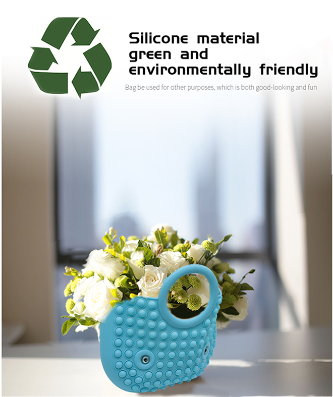 シリコン製ストレス解消バッグ