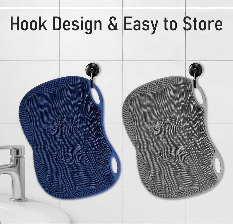 Silicone Foot Scrubber Mat