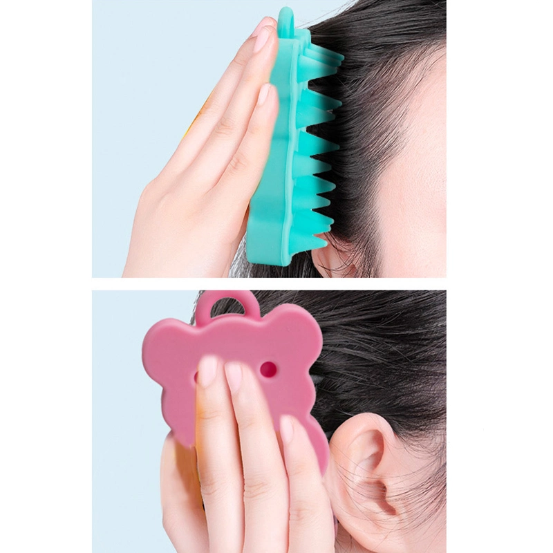 Esfoliante de couro cabeludo em silicone