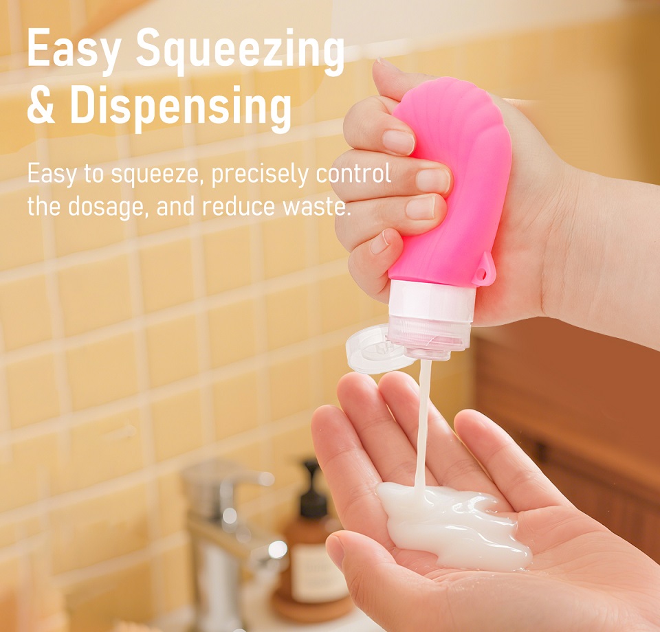 Leak Proof Silicone Travel Bottles