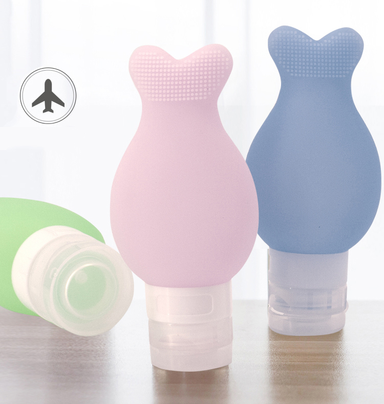 Silicone Travel Shampoo Bottles