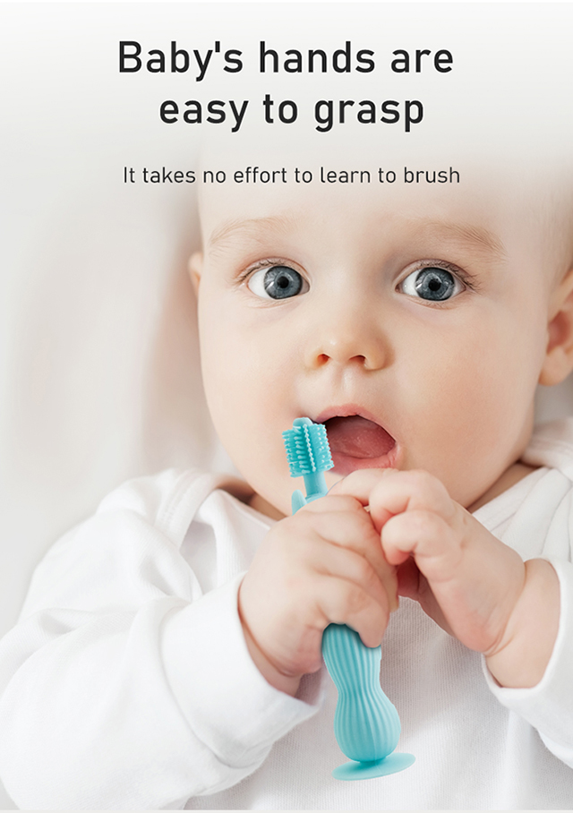 Baby Silicone Toothbrush Teether