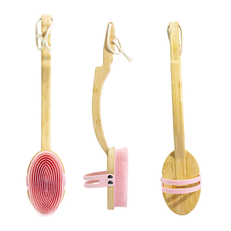 取り外し可能なロングハンドルバスルームブラシ