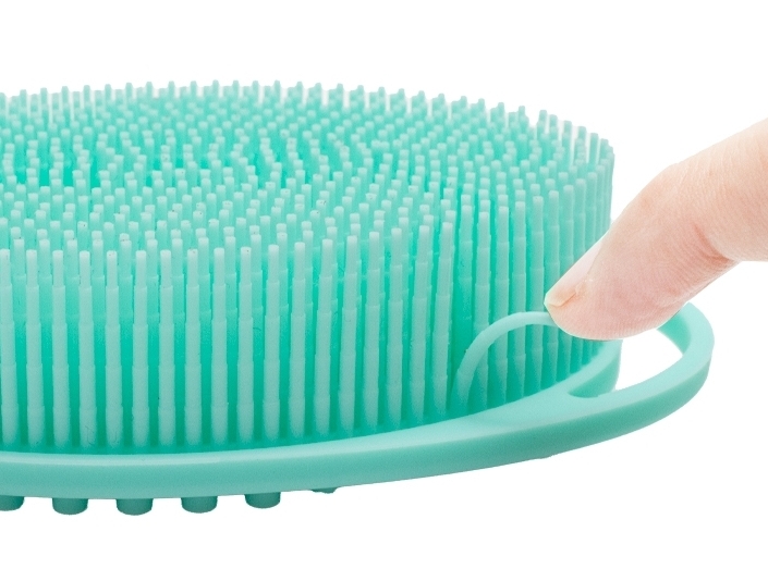 Oval Silicone Bath Brush