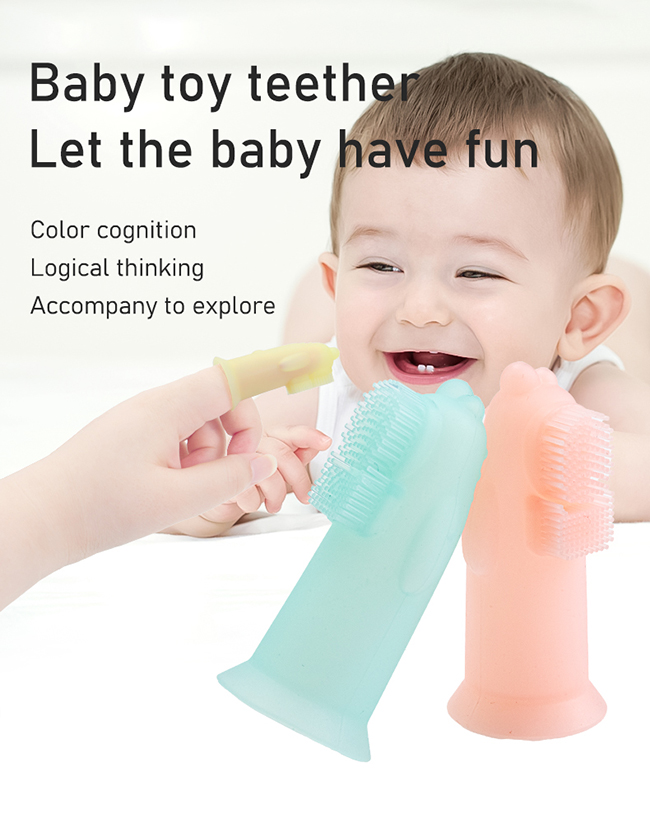 Baby Silicone Finger ToothBrush