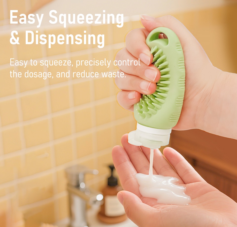 シャンプー用シリコンボトル