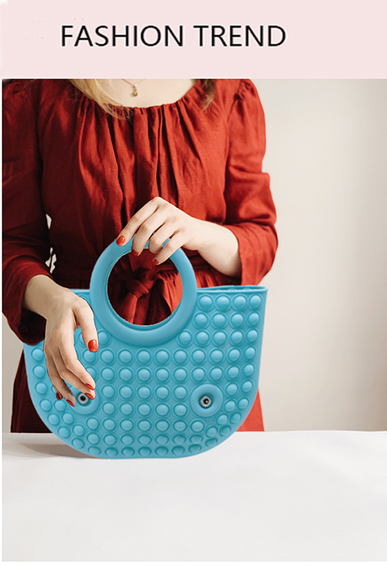 シリコン製ストレス解消バッグ
