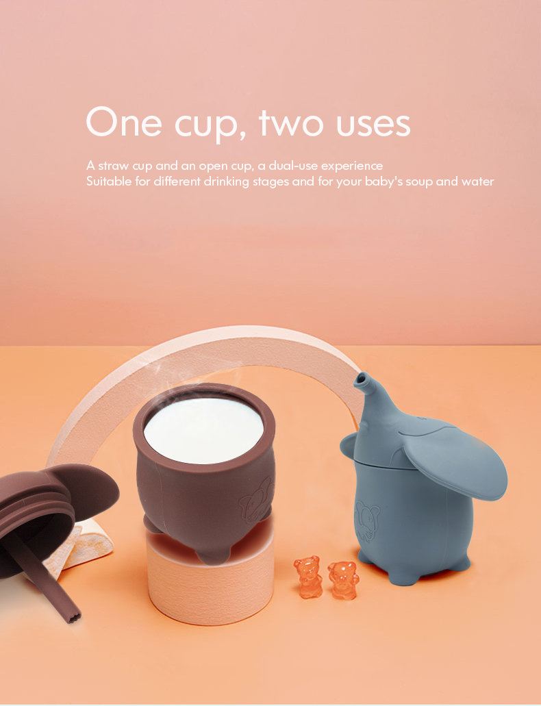 Silicone Baby Sippy Cup