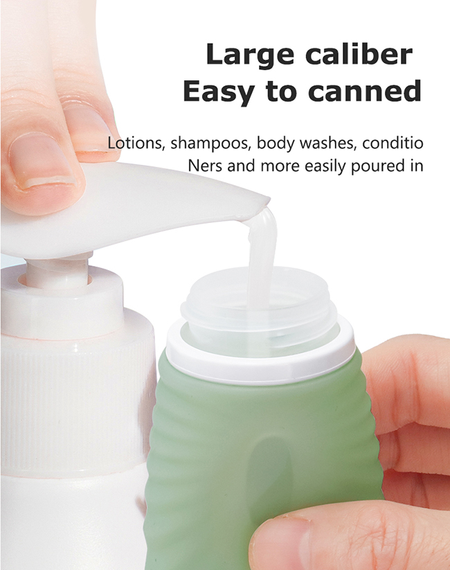 실리콘 여행용 병