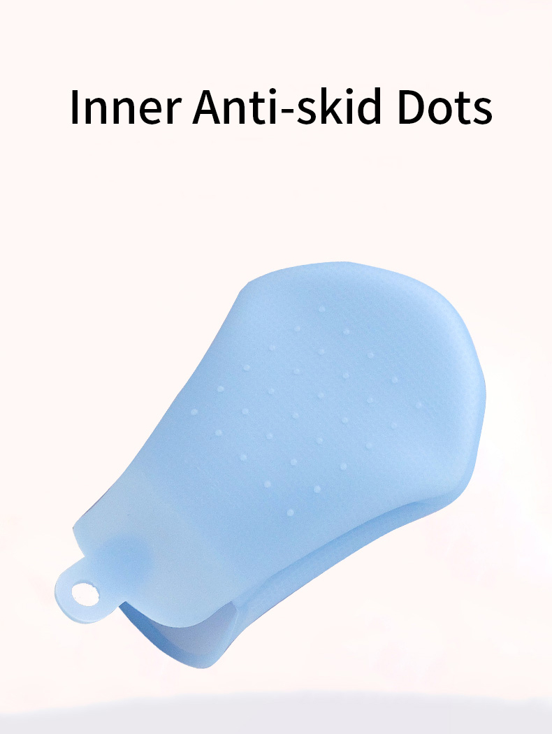 실리콘 샤워 장갑