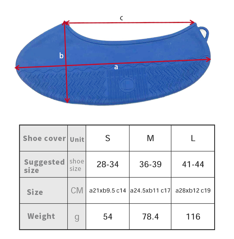 Silicone Waterproof Shoe Covers