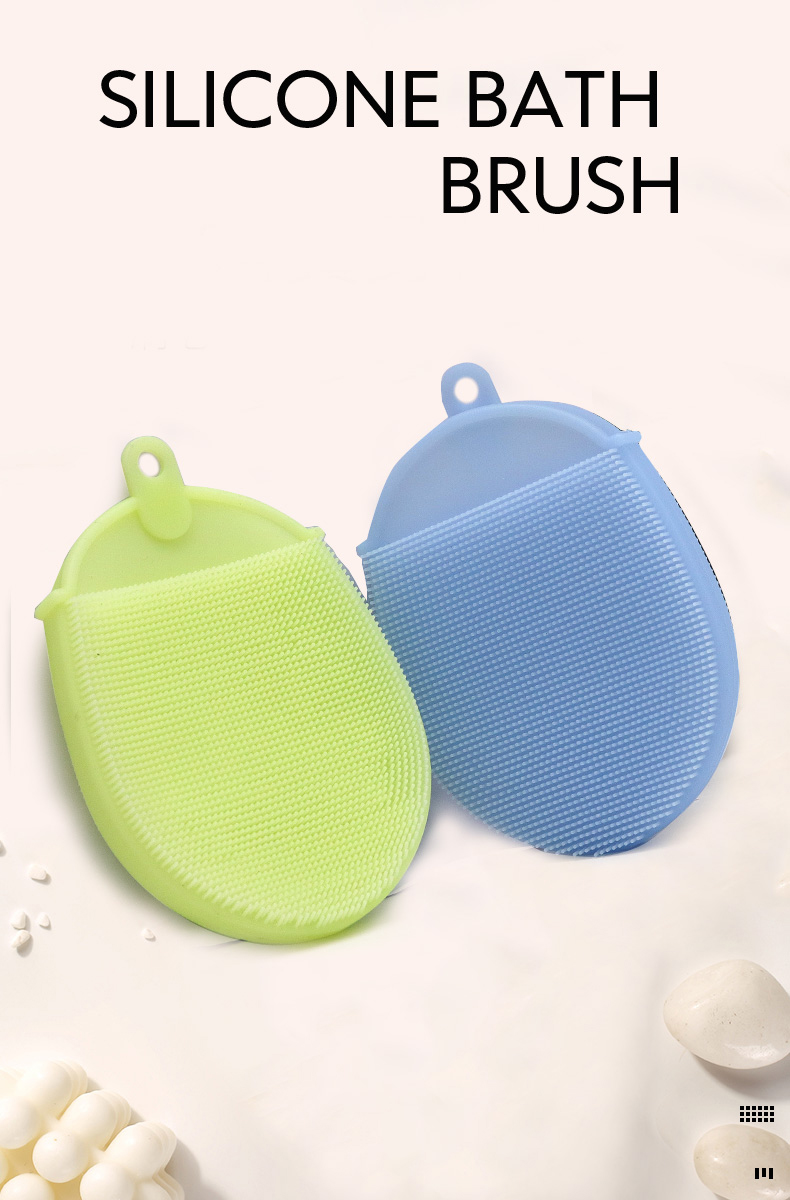 실리콘 샤워 장갑