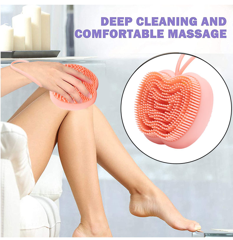 Silicone Shower Scrubber
