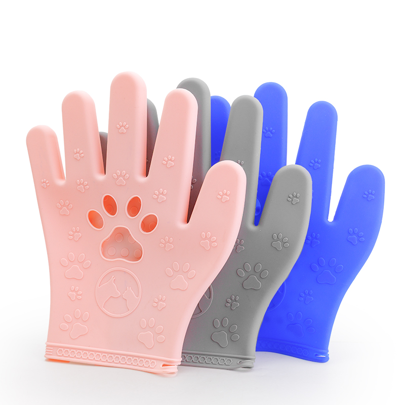 Silicone Pet Hair Removal Gloves