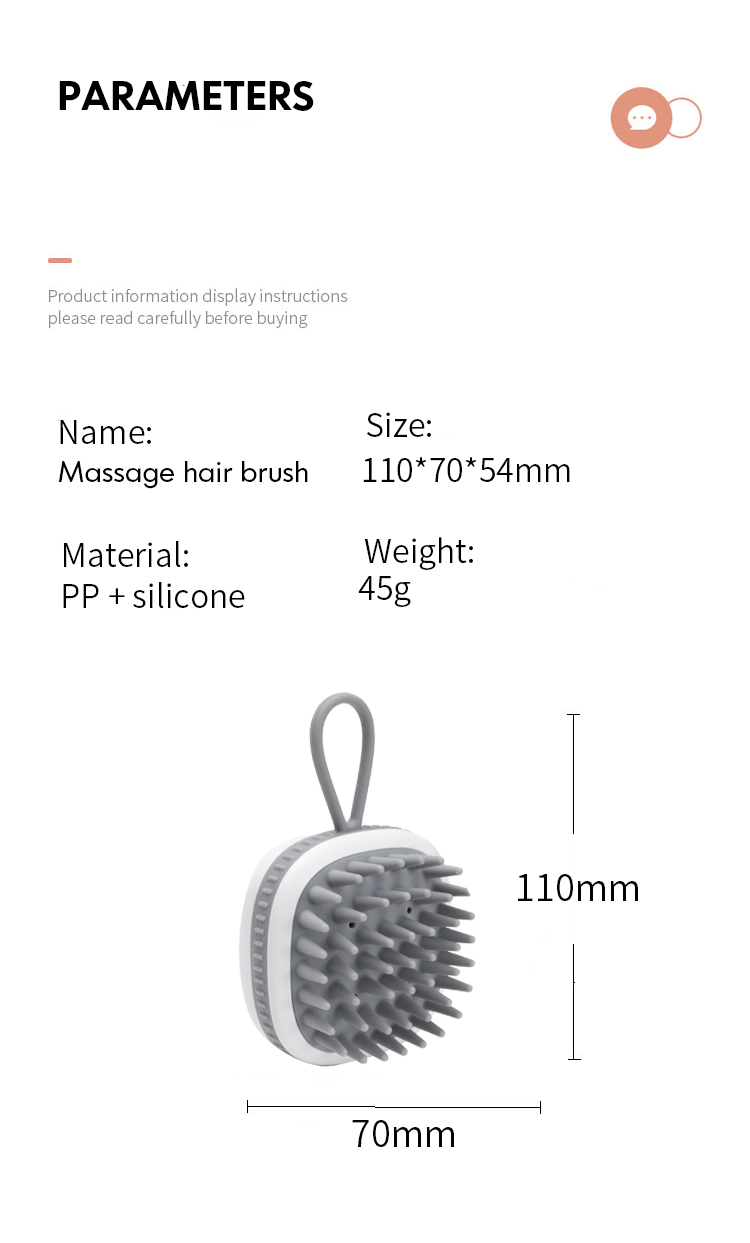 Silicone Head Scrubber