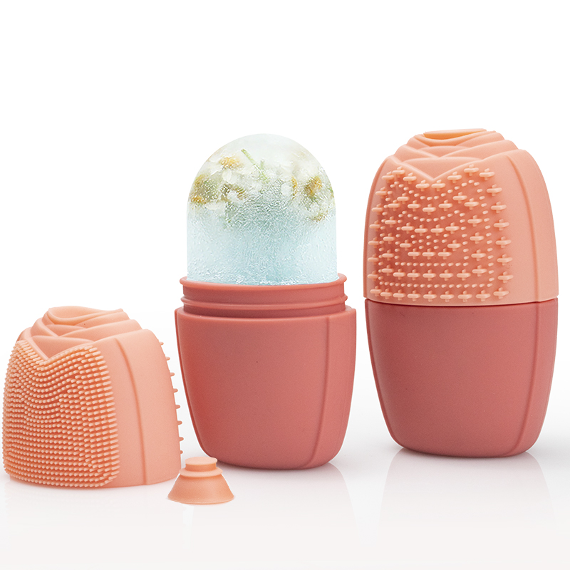 シリコンフェイシャルアイスローラー 