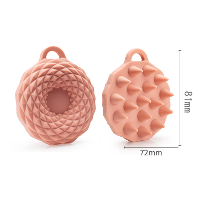 silicone hair scrubber