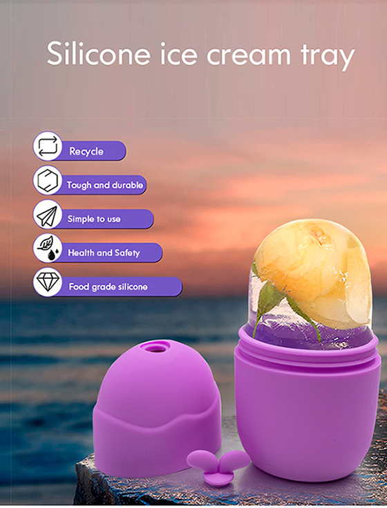 Silicone Ice Face Roller