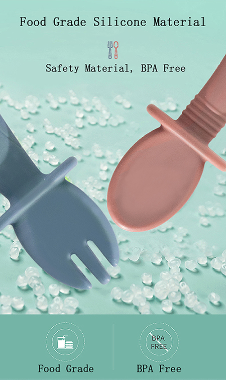 Silicone Spoon and Fork