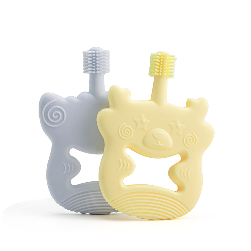 赤ちゃんのおしゃぶり歯ブラシ