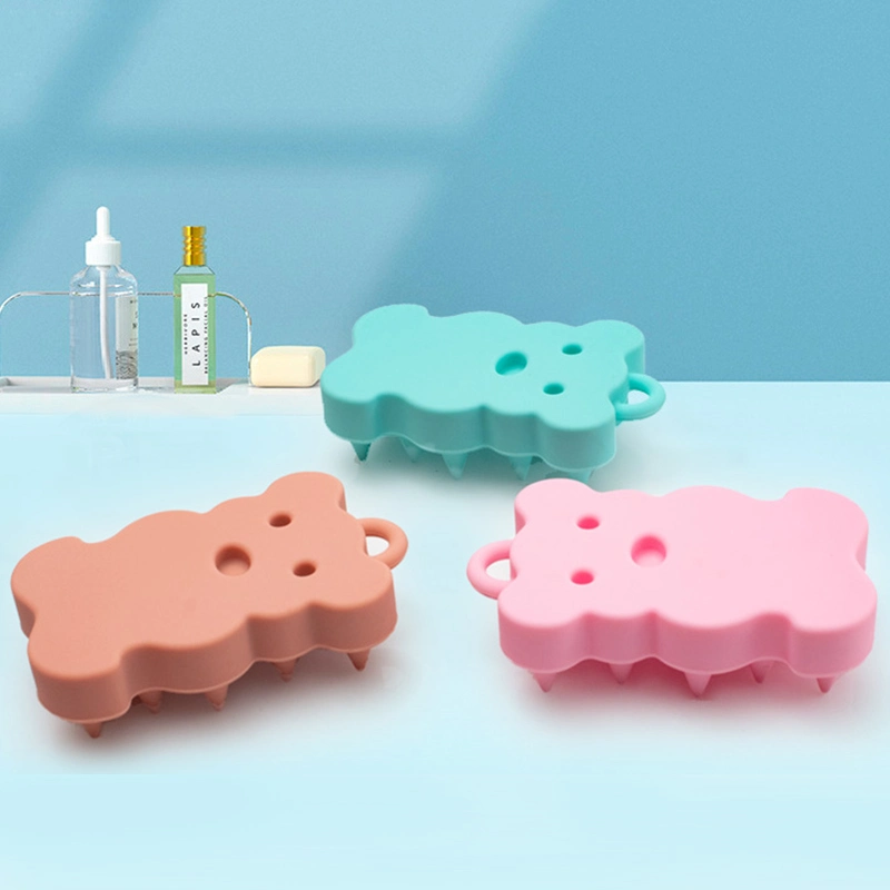 Esfoliante de couro cabeludo em silicone