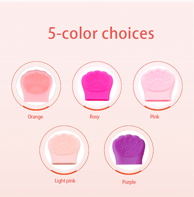 Silicone Facial Exfoliating Brush