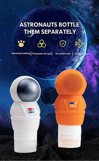 Tubos de viagem em silicone