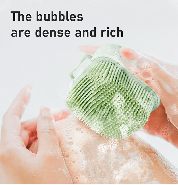 Square Airbag Bath Brush