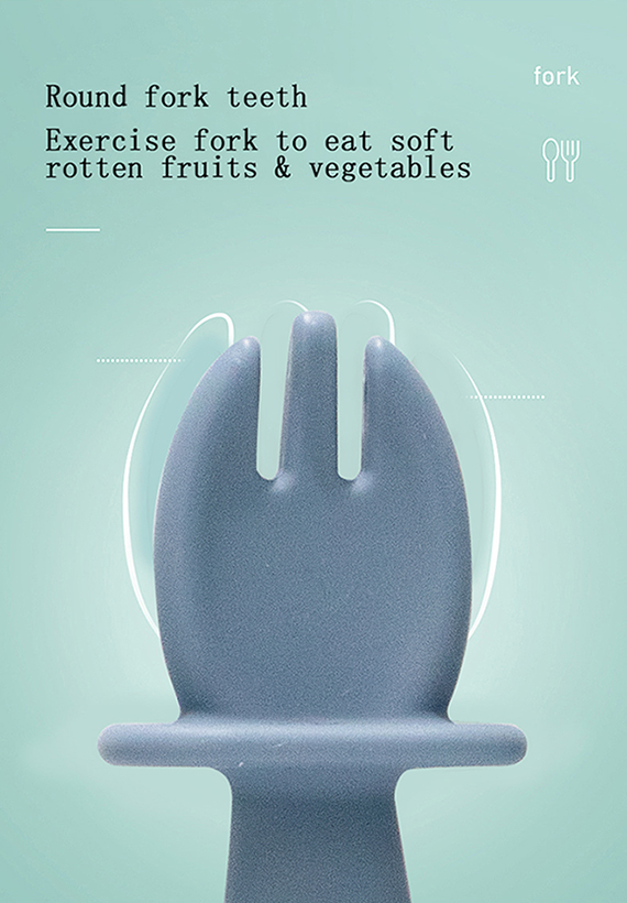 Silicone Spoon and Fork
