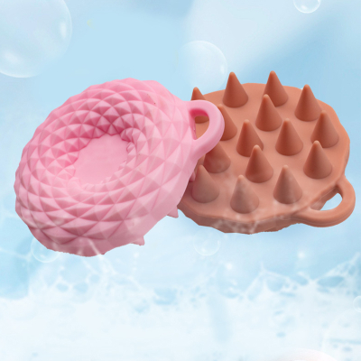 silicone hair scrubber