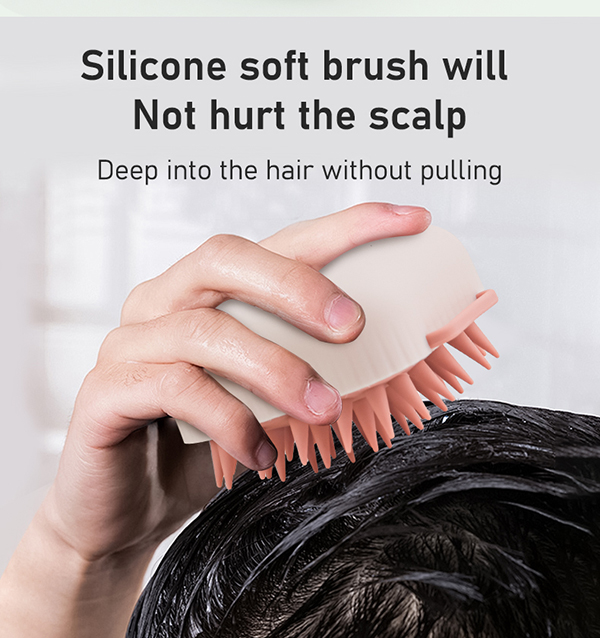 Square Airbag Shampoo Brush