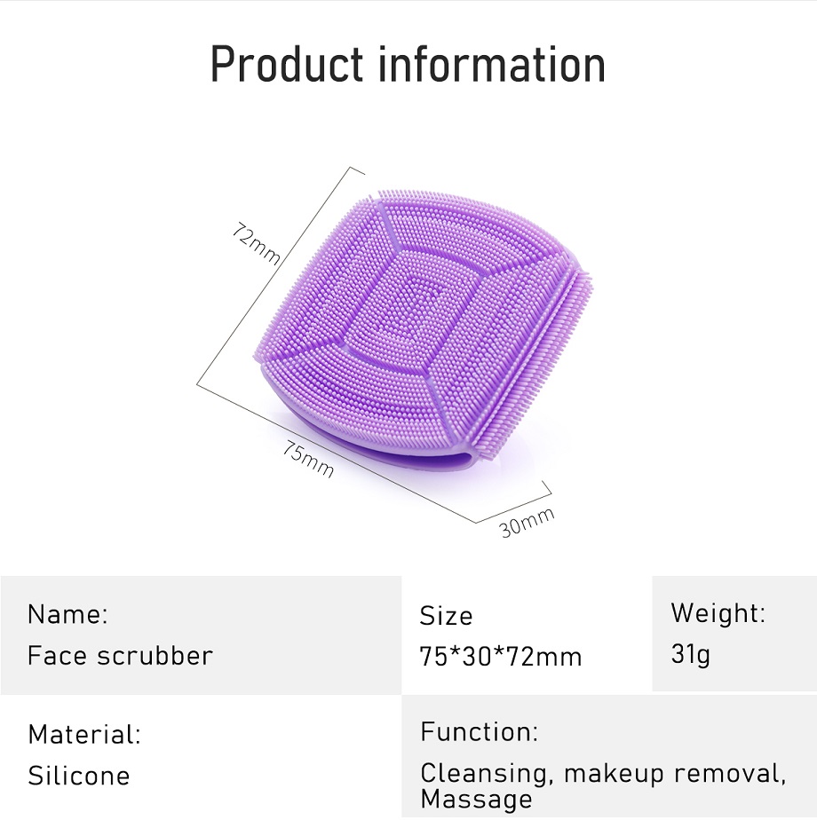 Silicone Facial Cleansing Brush