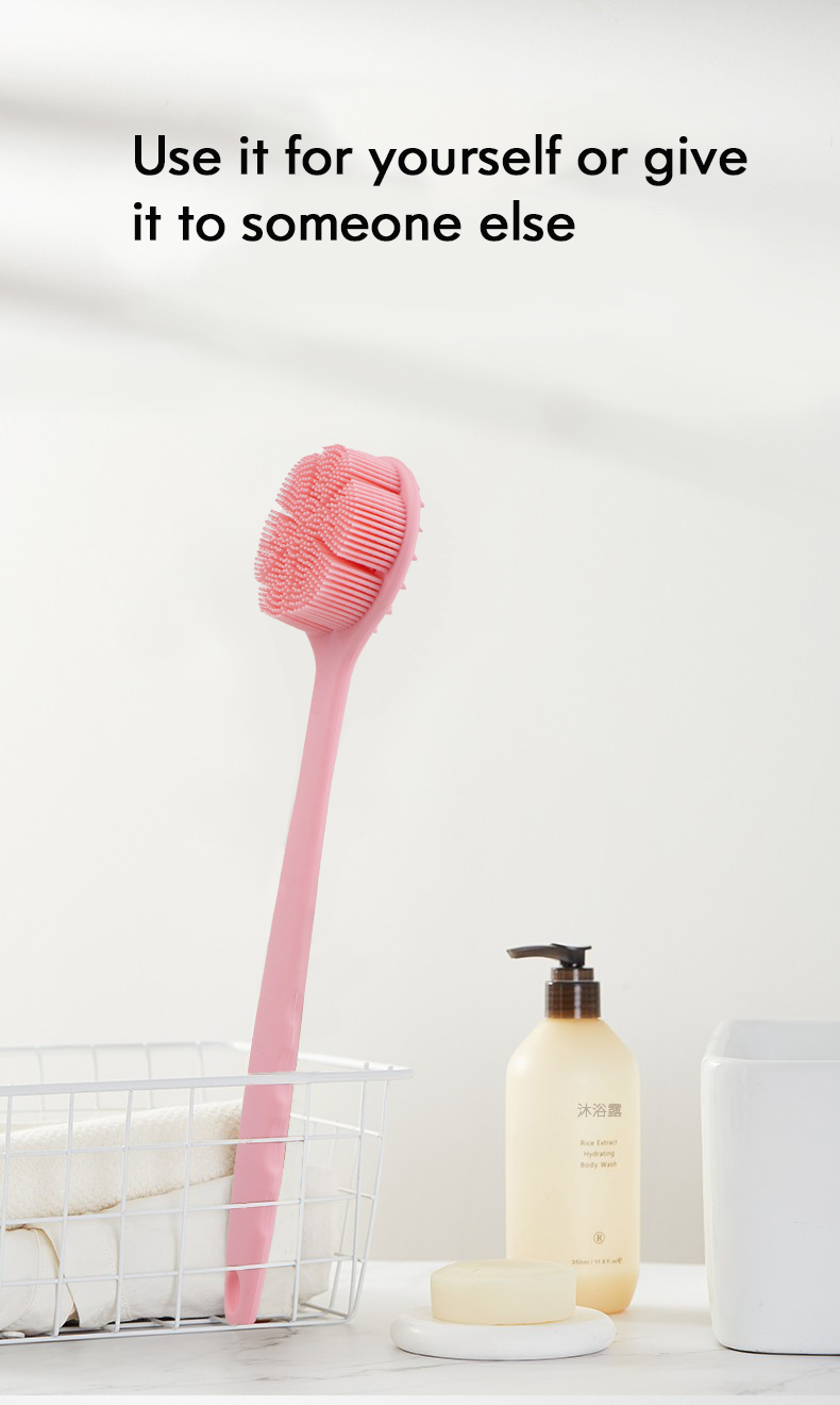 Shower Cleaning Brush with Long Handle