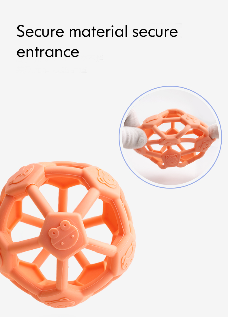 シリコン製ベビー歯固め