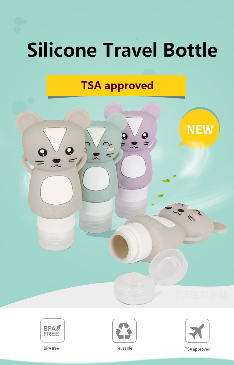 Silicone Refillable Bottle