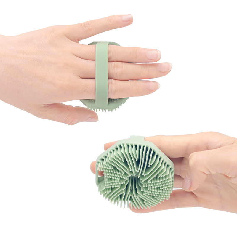 Mini escova de banho 