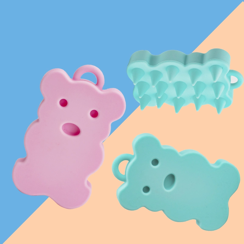 Esfoliante de couro cabeludo em silicone