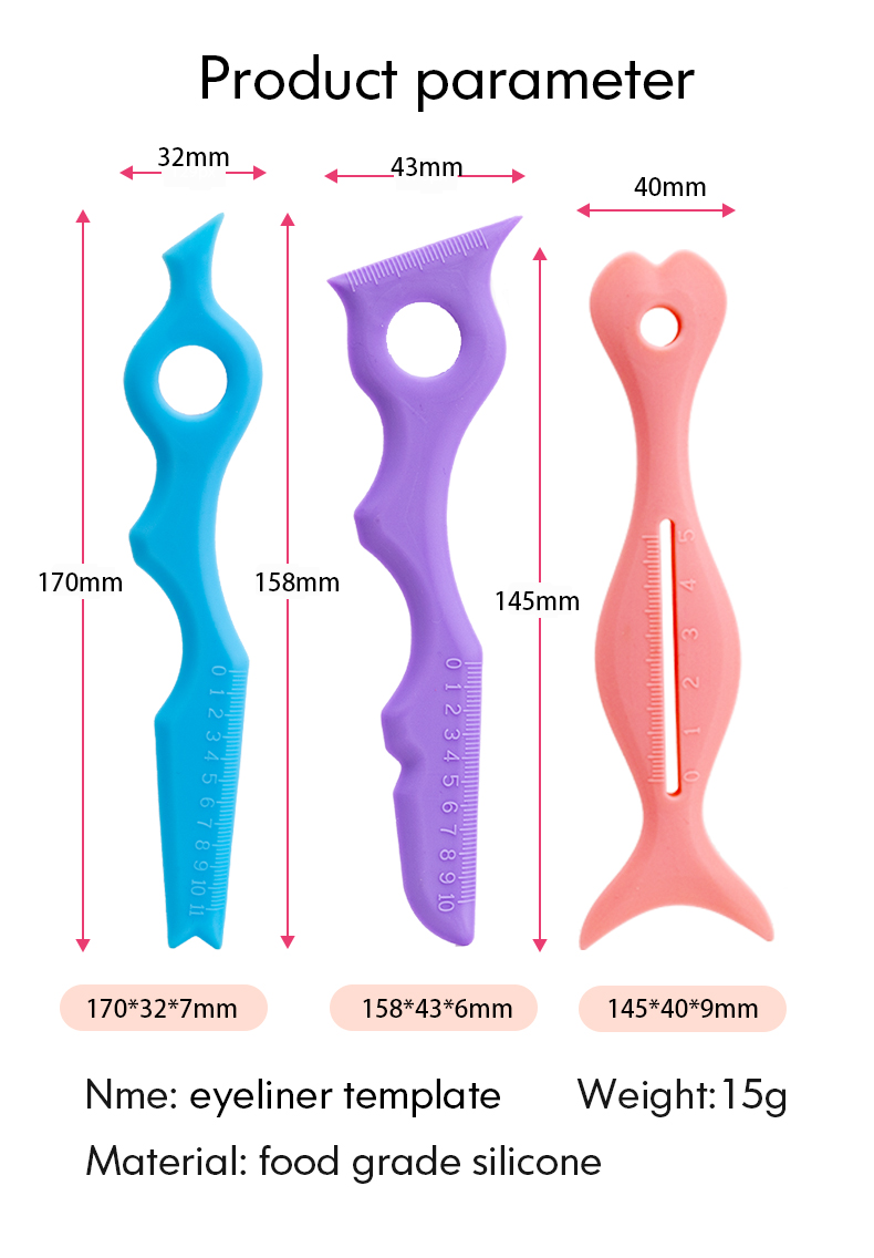 Eyebrow Pencil Ruler