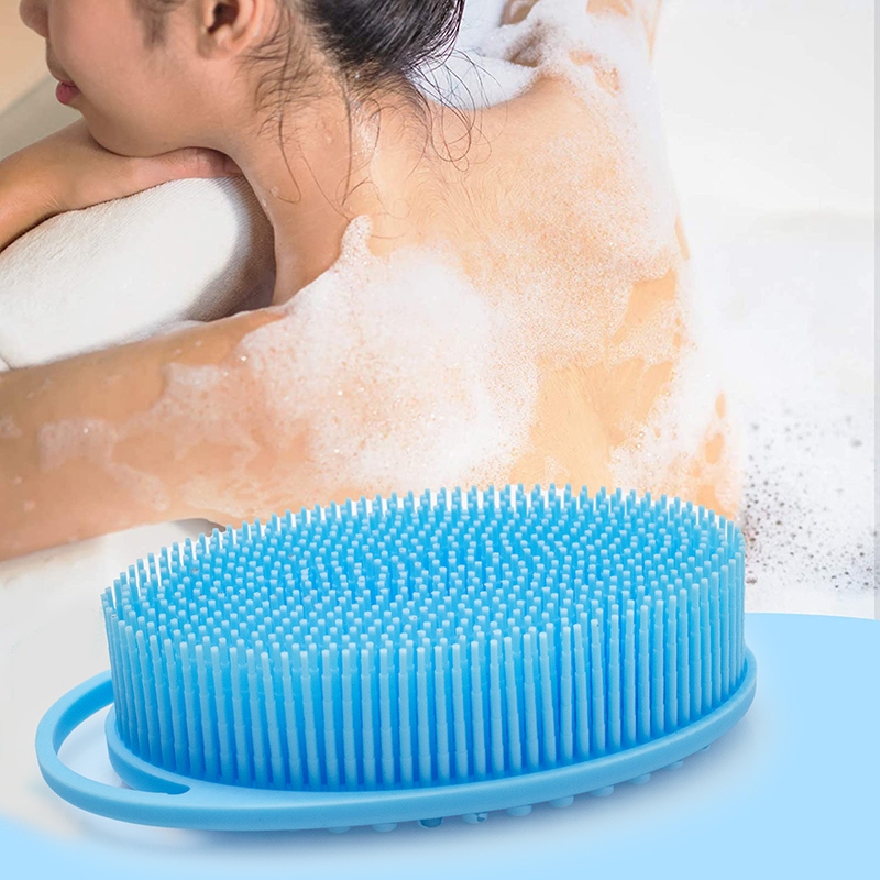 Oval Silicone Bath Brush