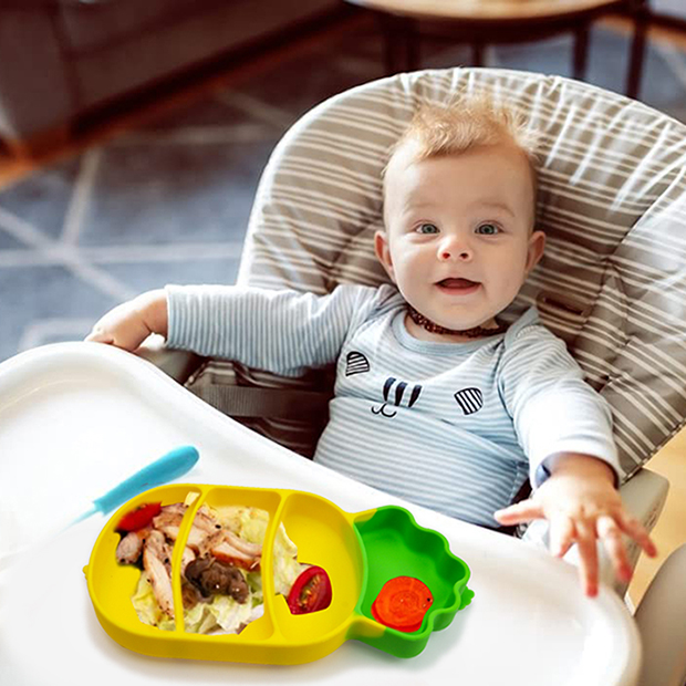 赤ちゃん用シリコンプレート