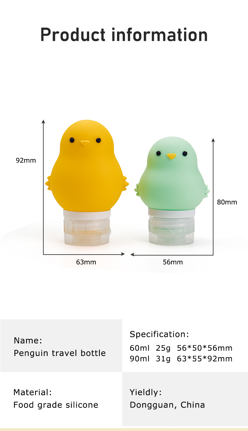 Silicone Travel Bottle