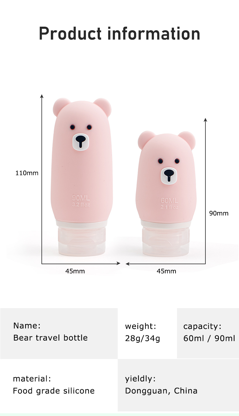 Silicone Travel Bottle