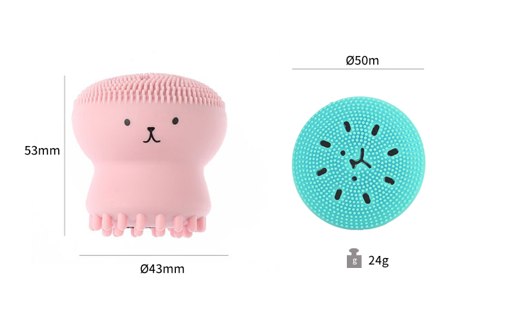 Octopus Silicone Face Scrubber